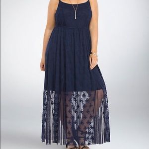 Torrid Navy Maci Dress